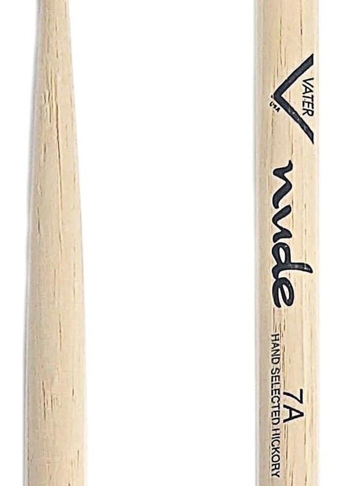 Vater عصي الطبول هكوري 7A من فاتر برأس نايلون - زوج - Image 1
