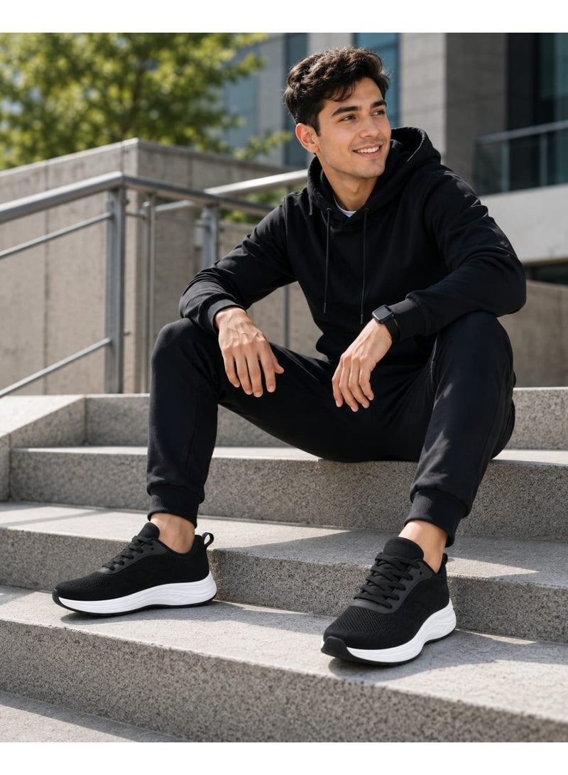 Unisex Casual Lace-Up Sneakers (Size 38) – Lightweight, easy to wear, comfortable sole, and modern design. - Image 1