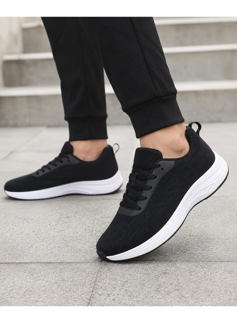 Unisex Casual Lace-Up Sneakers (Size 38) – Lightweight, easy to wear, comfortable sole, and modern design. - Image 3