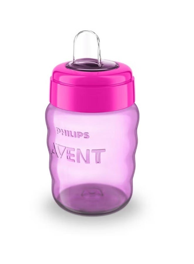 فيليبس كوب فيليبس الكلاسيكي المصنوع من السيليكون الناعم من أفينت | 260 مل | وردي/بنفسجي | 9 أشهر فأكثر | SCF553/03 - Image 2