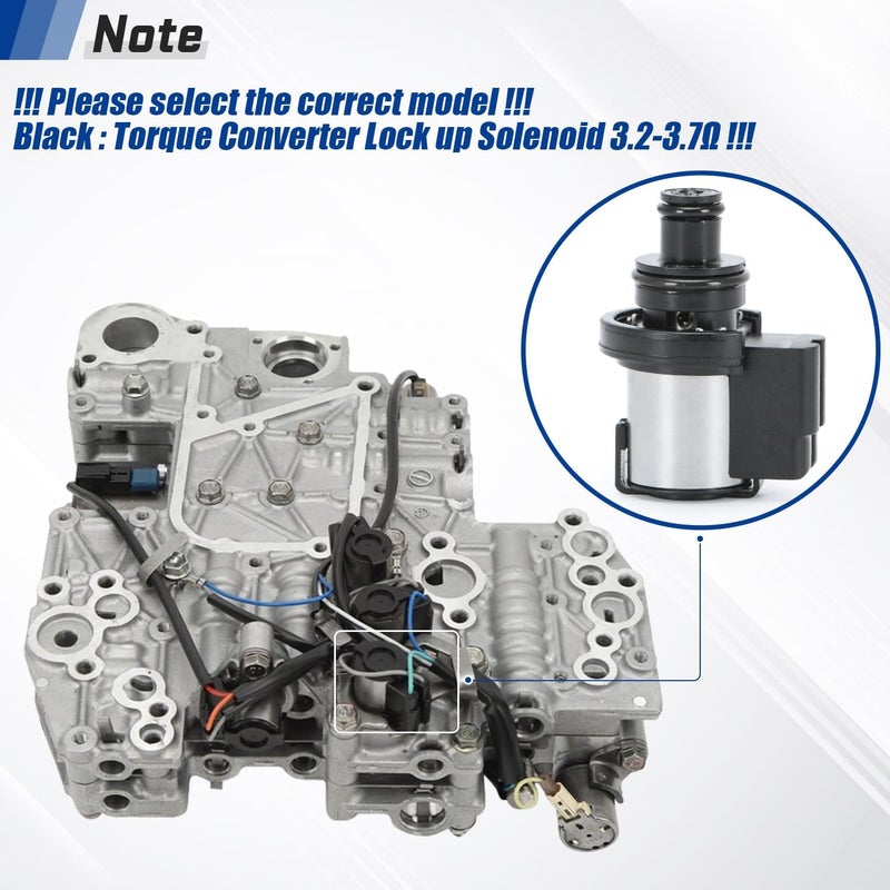 SJDYYMX Black Torque Converter Lock-Up Solenoid for Subaru 2012-2023 - Image 3
