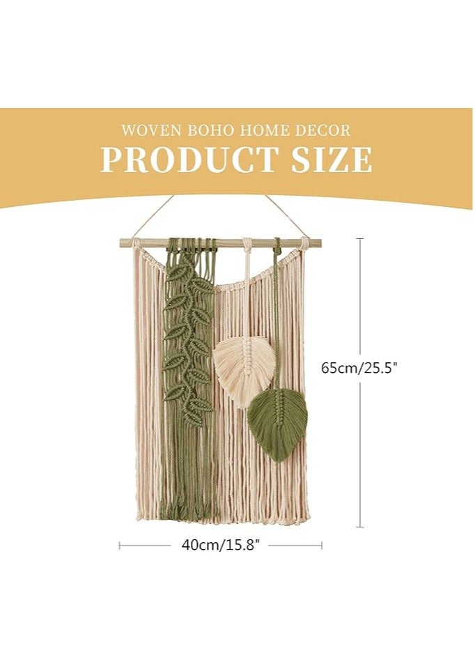 عام حائط مغطى بالدانتيل، فن جدار صغير منسوج، تزيين فن الجدار اليدوي من الخيوط المكرملة، تزيين جدار فن للديكور البوهيمي للمنزل، الشقة، الغرفة، وزينة الحفلات - Image 5