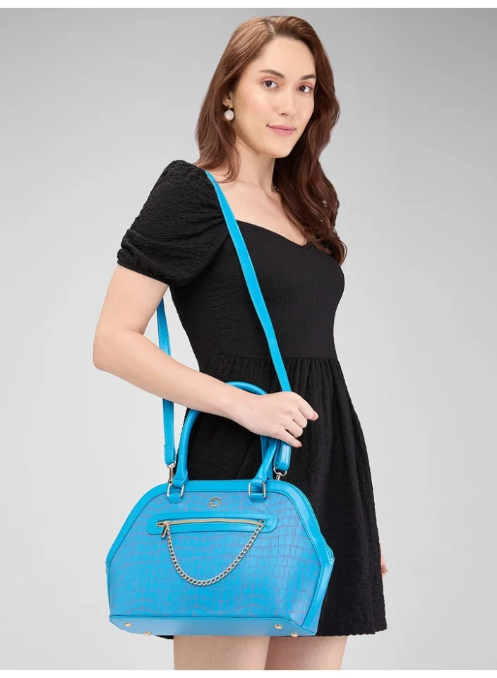 CAPRESE MIST SATCHEL LARGE BLUE