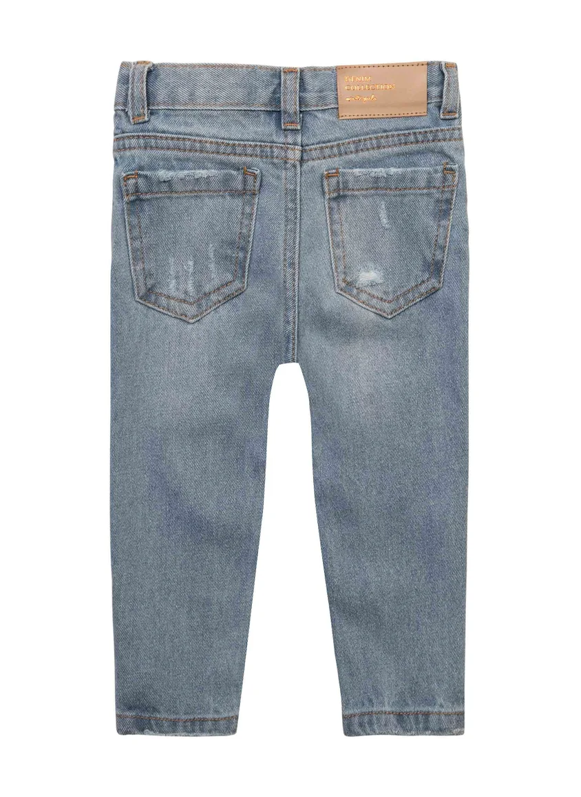 MINOTI Kids Denim mom style jean