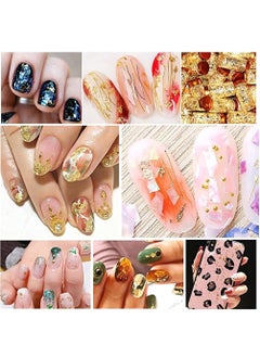 Graffiti Resin Imitation Gold Foil Sequins Glitters  - Image 3