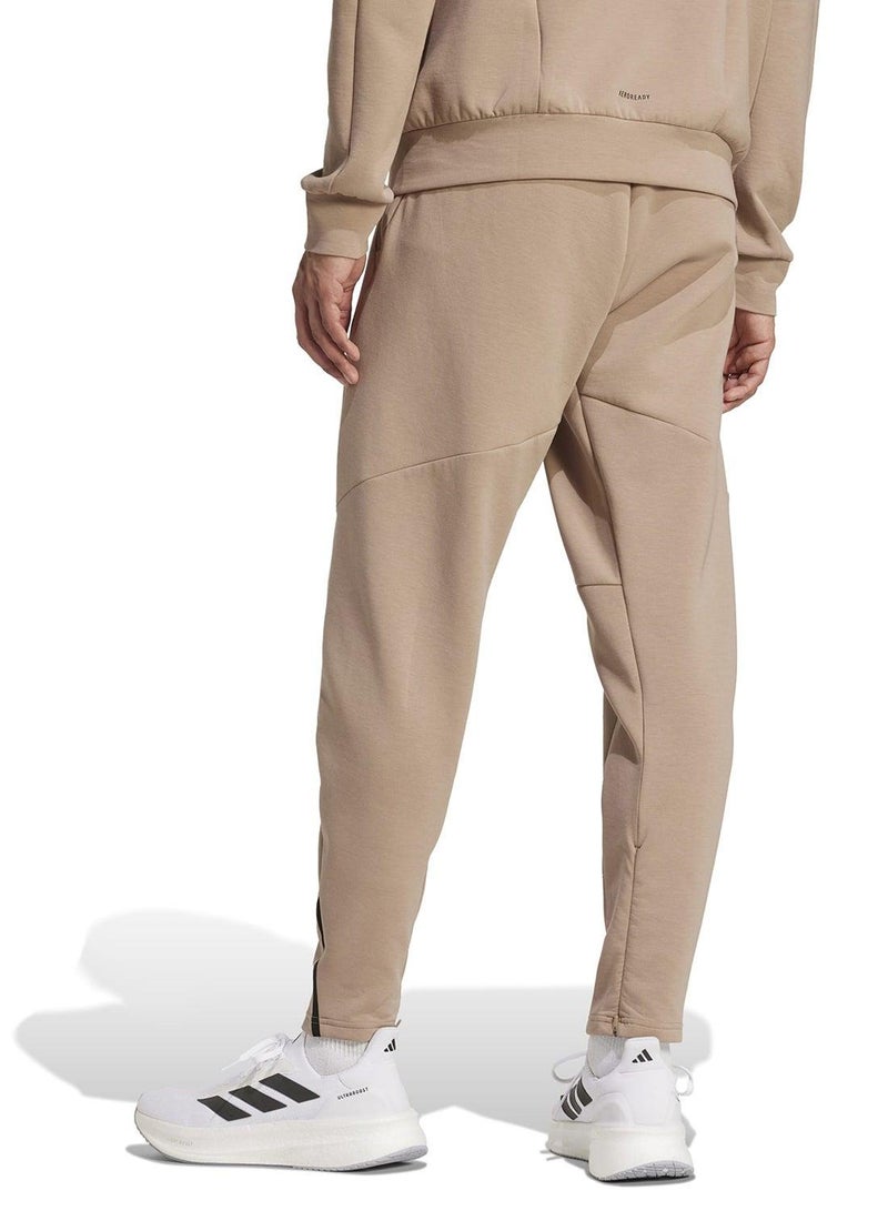 اديداس بنطلون تدريب محبوك  للرجال بني مقاس - Image 2