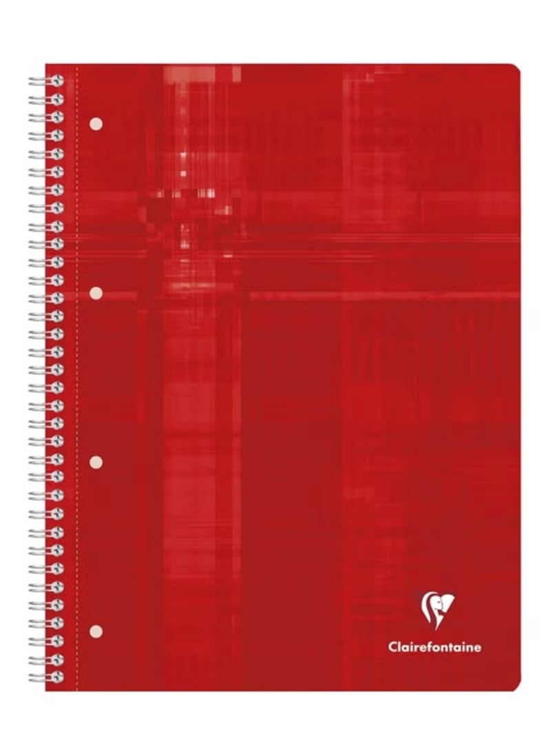 Clairefontaine 1-Piece A4 Size Collegeblock Spiral Notebook 160 Pages Assorted Covers - Image 2