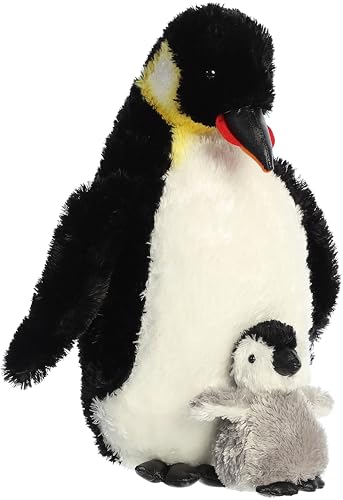 Aurora World Aurora - Sea Life - 12" Emperor (Penguin W/Baby), 30510 - Image 1