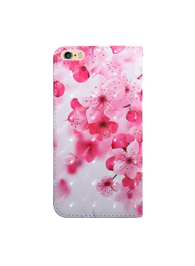 اس-توب جراب لهاتف iPhone SE 2022 مصنوع من الجلد بنمط رسم ثلاثي الأبعاد ورسومات ملونة - Image 3