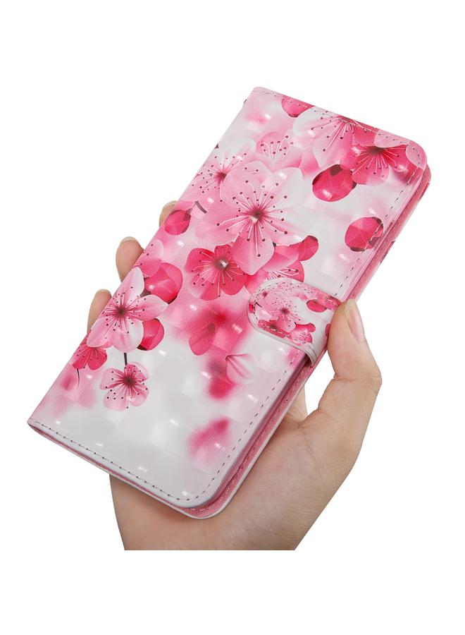 اس-توب جراب لهاتف iPhone SE 2022 مصنوع من الجلد بنمط رسم ثلاثي الأبعاد ورسومات ملونة - Image 4