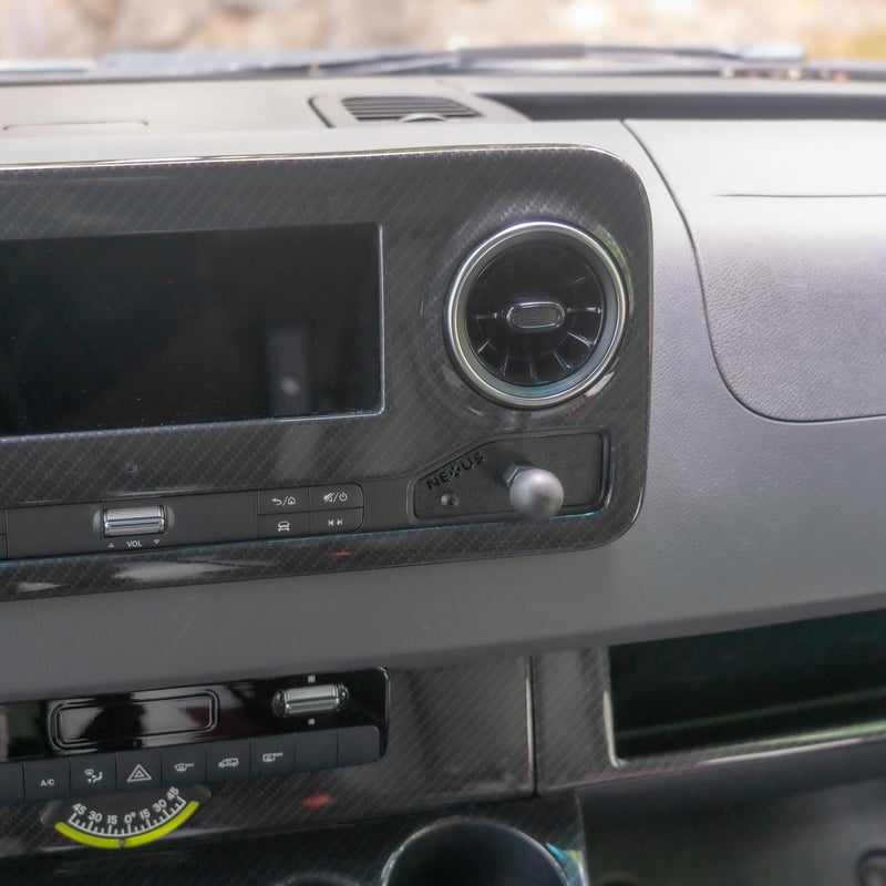 NEXUS Cell Phone Mount Cubby Adapter for Mercedes-Benz Sprinter and Winnebago Revel Vans - Image 3