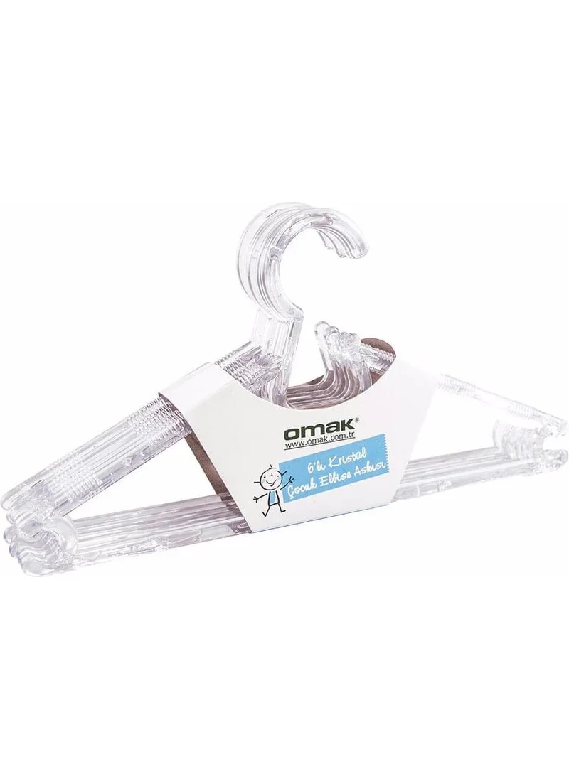 DECOBELLA 12-Piece Crystal Children's Clothes Hanger Baby Hanger