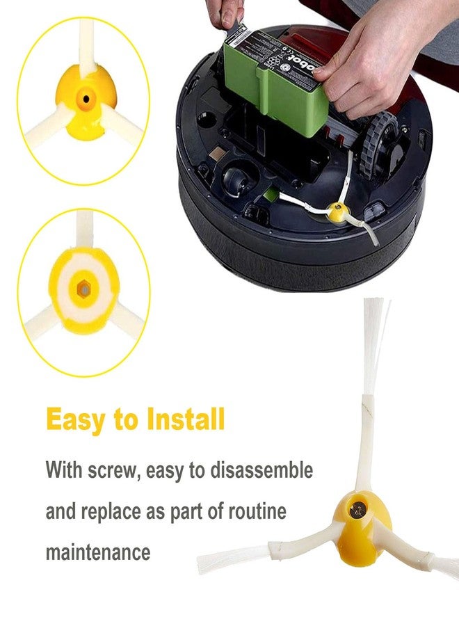 Dhoua DOHUA 8 Packs Side Brush Replacement for IRobot Roomba 600 700 800 900 Series 960 980 985 860 870 877 880 890 891 895 805 761 770 780 790 614 650 665 671 675 690 Models - Image 5
