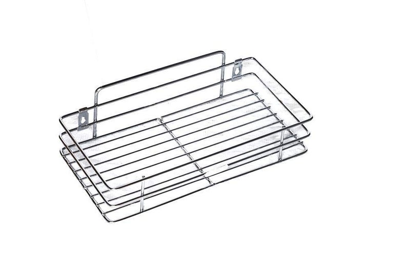 Kavid Stainless Steel Multipurpose Single Layer Rack Kitchen Rack Bathroom Shelves and Racks Steel Wall Mounted for Home Stainless Steel 159 x 305 x 89 cm Silver - Image 3