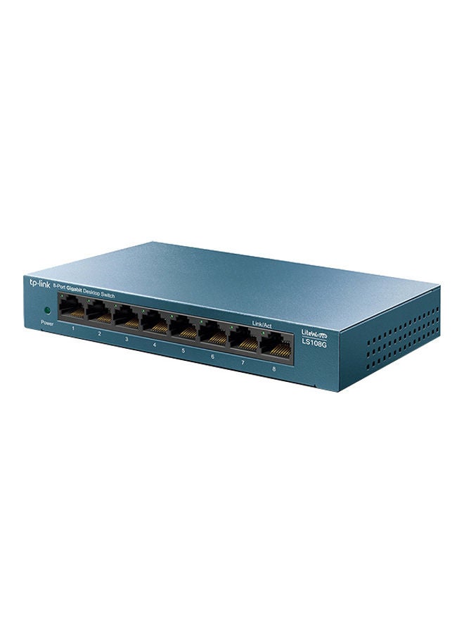 TP-LINK LiteWave 8-Port Gigabit Desktop Switch Blue - Image 2