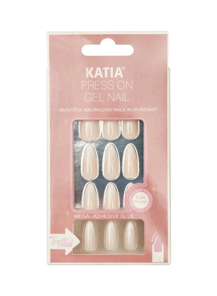 كاتيا طقم أظافر صناعية مع مبرد من 24 قطعة K100