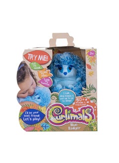 GOLDEN BEAR Curlimals Interactive Plush Soft Toys For Kids - Blue  - Image 1