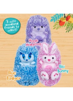 GOLDEN BEAR Curlimals Interactive Plush Soft Toys For Kids - Blue  - Image 3