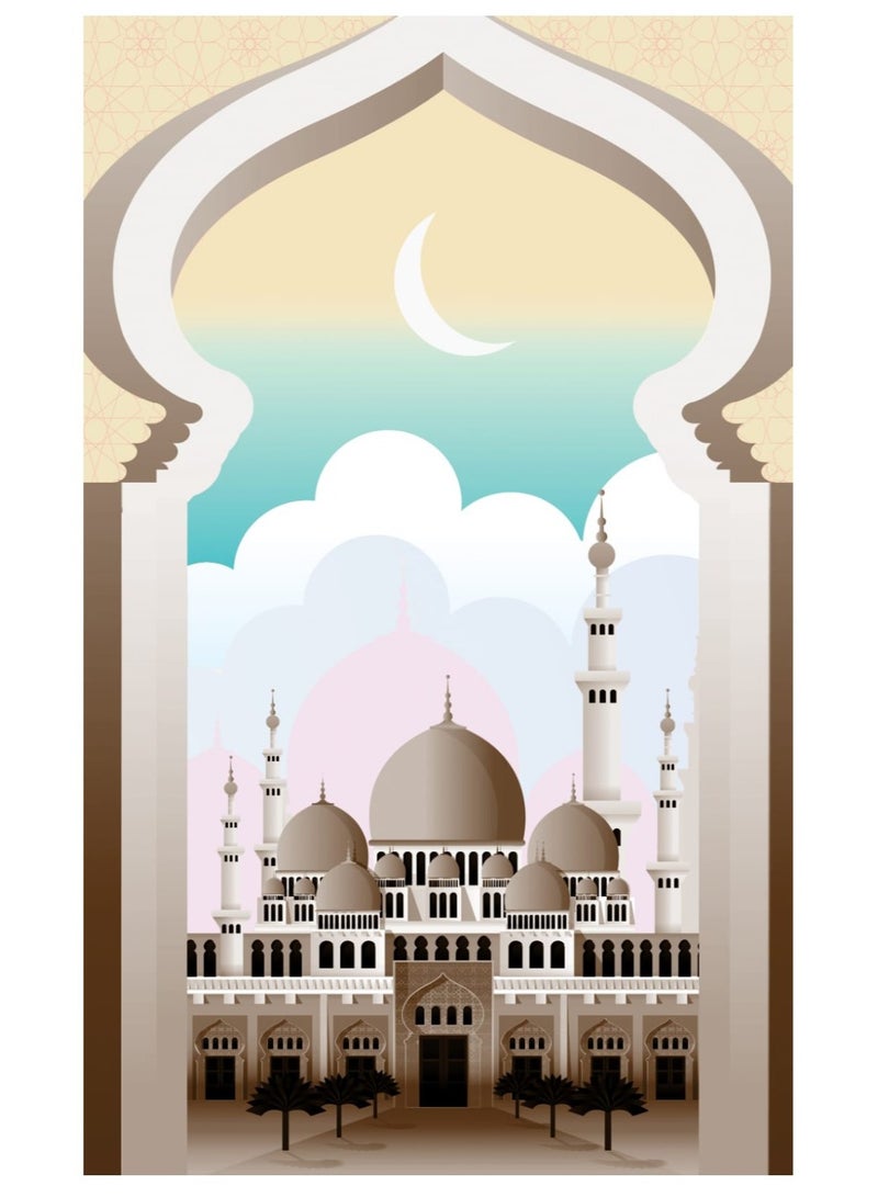 سجادة صلاة بتصميم حديت 70x115 Cm  - Image 1