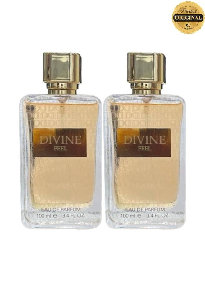 إلهي - 2 قطع عطر ديفاين فيل 100 مل - Image 1