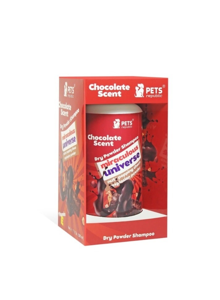 Pets Republic Dry Powder Shampoo Chocolate Scent 500g