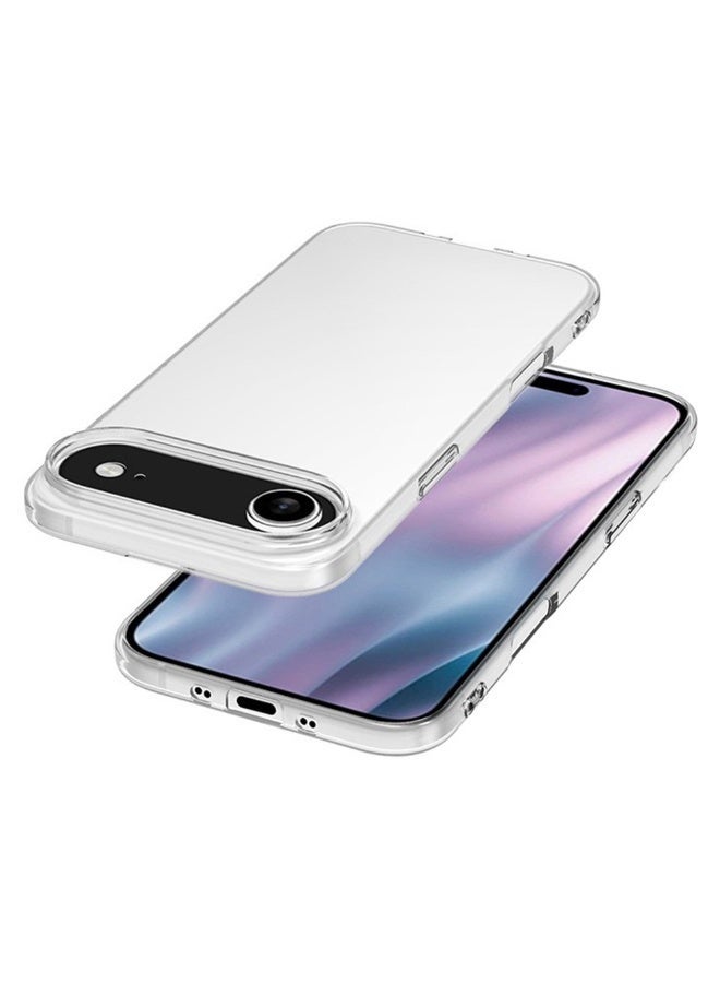 JAJEEK iPhone 17 Air Case Clear, Ultra Slim iPhone 17 Air Cover Drop Protection Shockproof Protective Phone Case for iPhone 17 Air 6.6 inch - Image 2