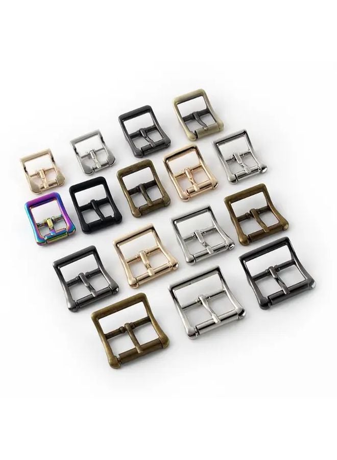 5 Pieces 22mm Light Golden Curved Metal Belt Buckle Adjustable Clasp For Bag Strap Backpack Webbing DIY Craft Accessories - Image 2