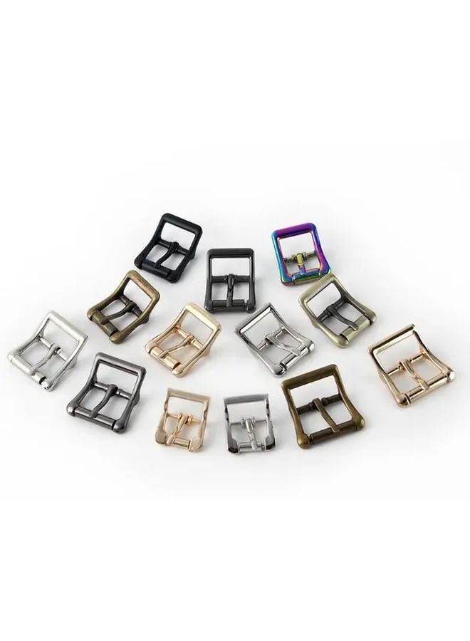 5 Pieces 22mm Light Golden Curved Metal Belt Buckle Adjustable Clasp For Bag Strap Backpack Webbing DIY Craft Accessories - Image 3