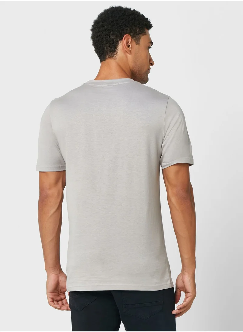 سفنتي فايف Crewneck Printed T-Shirt