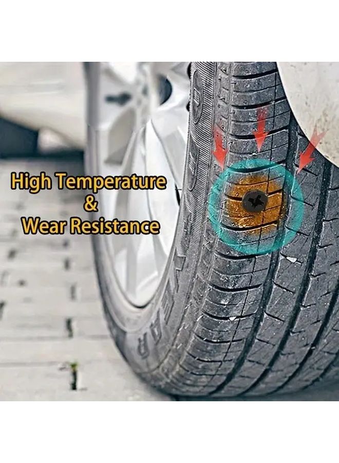 10 Pcs Tire Repair Nail Kit Rubber Tubeless Patch Tools Self Adhesive for Motorcycle Car - Image 4