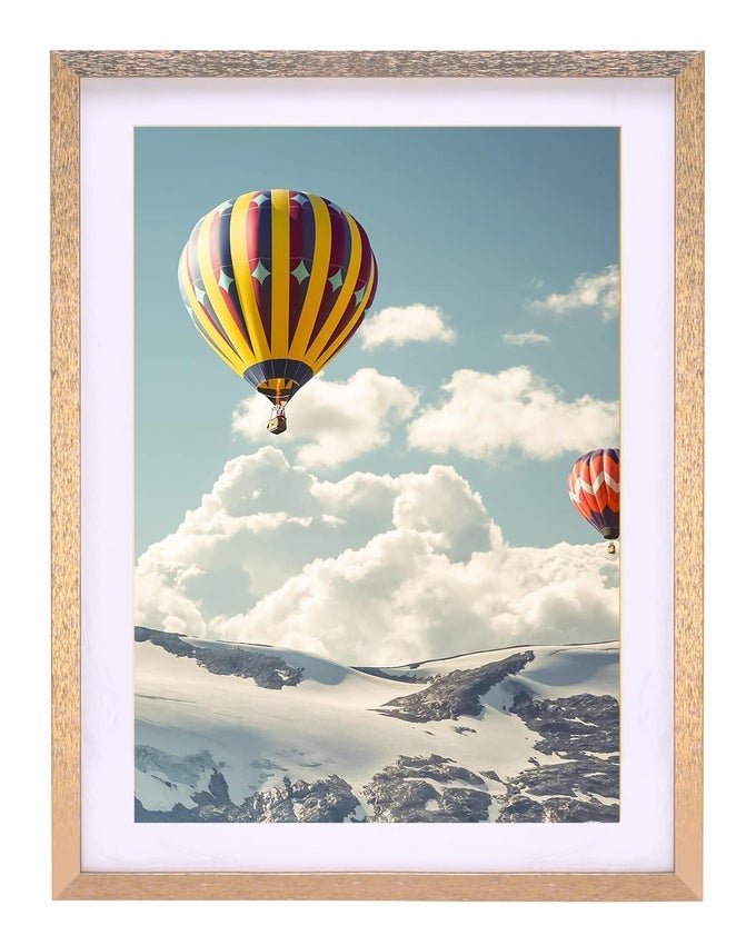12x16 Diamond Painting Frames Picture Wood Display Pictures 10x14 Inch25X35 cm with Mat or 12x16 Inch 30X40 cm Without Mat Diamond Art Frames Picture Gold TYK0024
