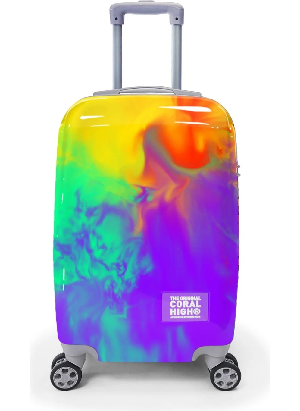 CORAL HIGH Colorful Patterned Cabin Size Suitcase (50CM) 16536