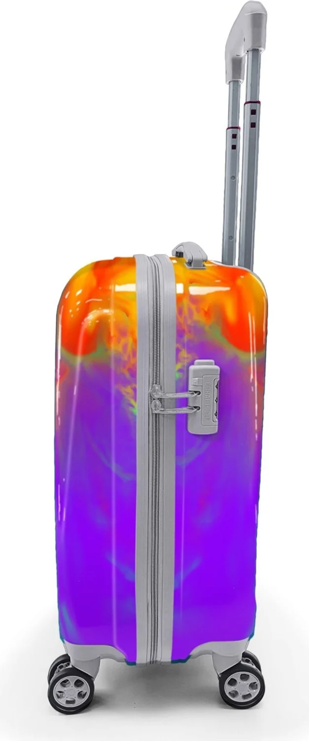 CORAL HIGH Colorful Patterned Cabin Size Suitcase (50CM) 16536