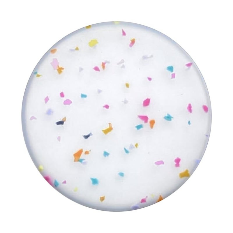 PopSockets Adhesive Phone Grip, Holder, Phone Stand, Rainbow - Circus Regrind White - Image 5