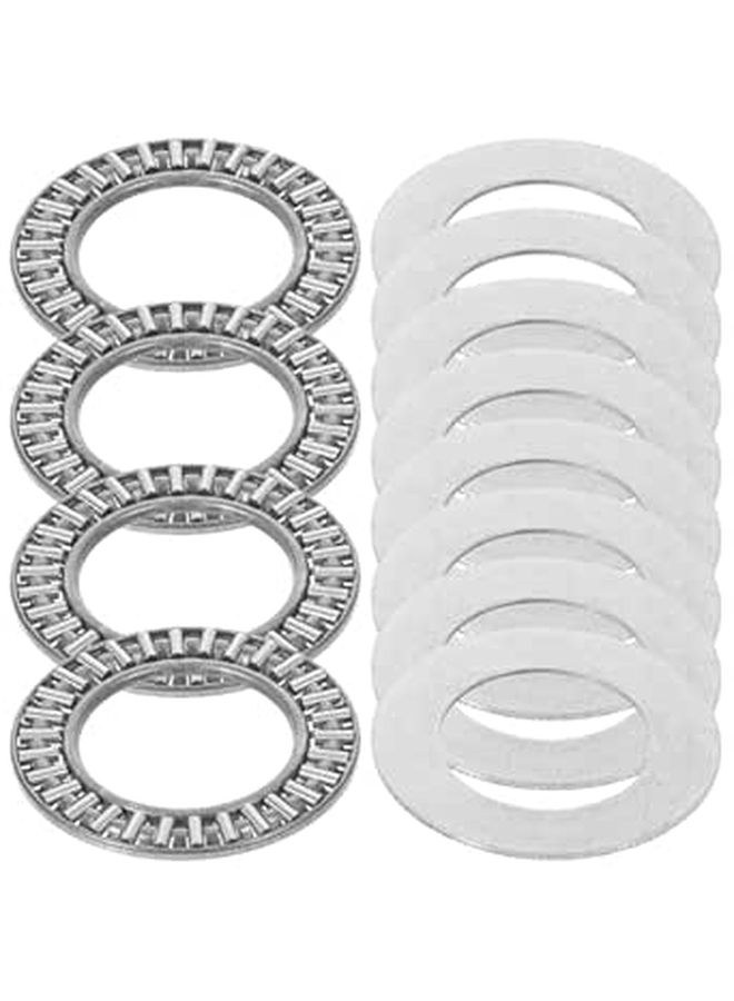 Heavy Duty Thrust Needle Roller Bearings with Washers Set of 4 for Agricultural Machinery - Image 1