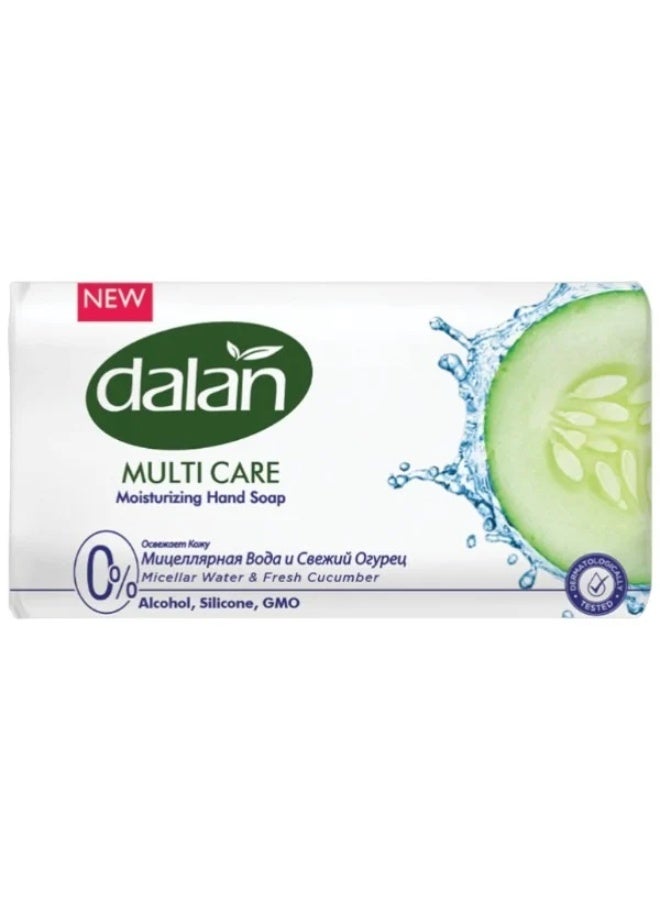 صابون اليدين مالتي كير بماء ميسيلار والخيار المنعش  – 150 جرام