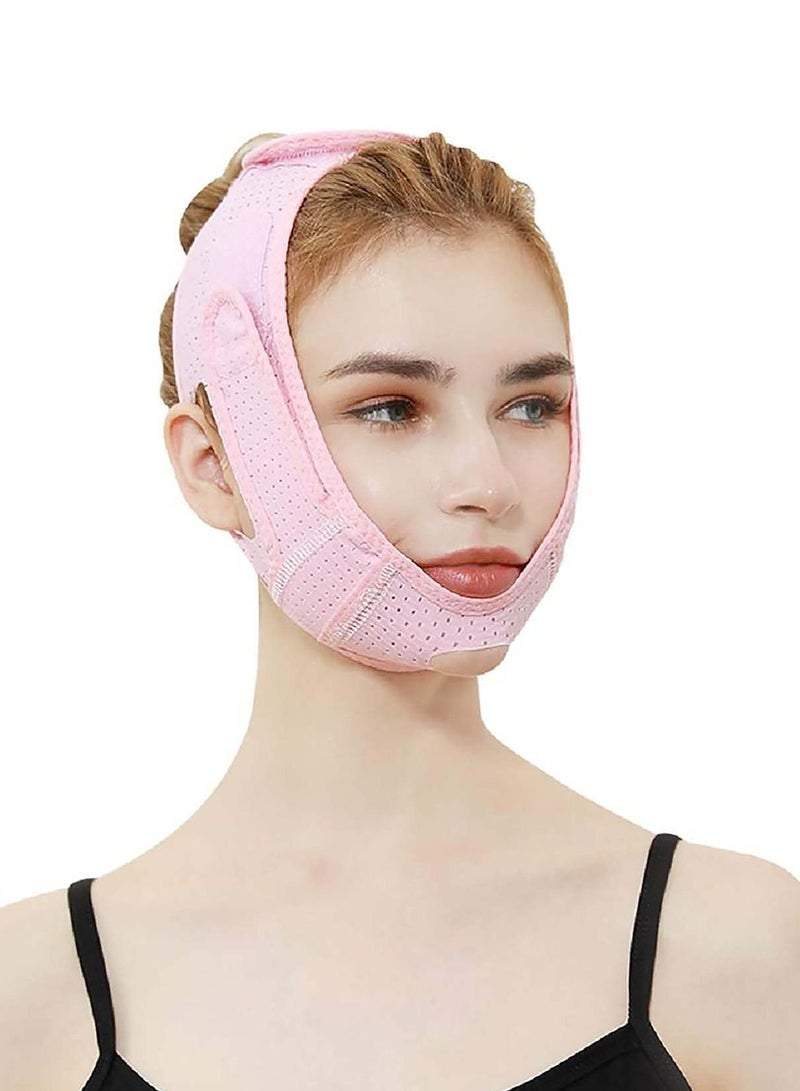 SYOSI Slimming Strap For Your Face Doublechin Reducer, Sleep Bandage, Facial Intense Lifting, Reduce Weight Slimming Belt, Skin Care Chin Lifting Firming Strap, Eliminates Sagging Skin for Women  - Image 1