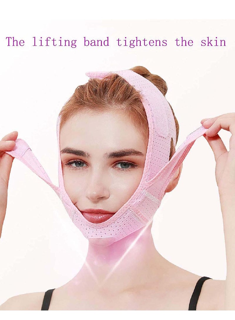 SYOSI Slimming Strap For Your Face Doublechin Reducer, Sleep Bandage, Facial Intense Lifting, Reduce Weight Slimming Belt, Skin Care Chin Lifting Firming Strap, Eliminates Sagging Skin for Women  - Image 3