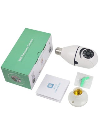 WiFi Panorama Camera & Wireless WIFI Outdoor CCTV Monitor Smart Home Security, Easy To View Install, Your Ultimate Home Sentinel Wireless Light Bulb Monitor Camera 1080P 2MP WiFi Smart Camera Night Vision 2 way Talk Motion Detection APP Remote Monitor - pzsku/ZCB4358C043B5219BFB3BZ/45/_/1739888140/aacac555-b6ba-454d-bdb8-bdb8a40b8cf4