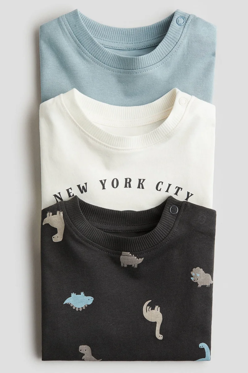 اتش اند ام 3-pack cotton T-shirts