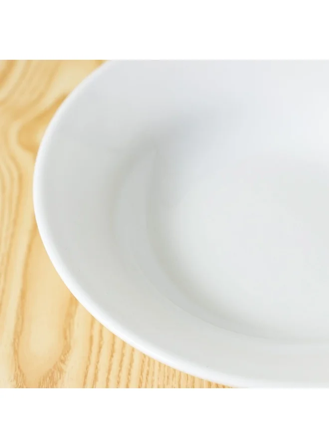 DANUBE HOME Danube Home Horeca Porcelain Soup Plate 22Cm Elegant And Durable Perfect For Serving Soups Stews Pasta Or Salads Ideal For Home Restaurants Cafes Or Special Occasions