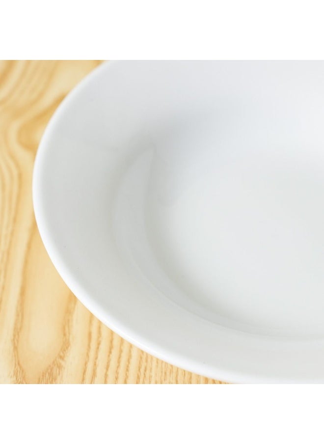 DANUBE HOME Danube Home Horeca Porcelain Soup Plate 22Cm Elegant And Durable Perfect For Serving Soups Stews Pasta Or Salads Ideal For Home Restaurants Cafes Or Special Occasions  - Image 2