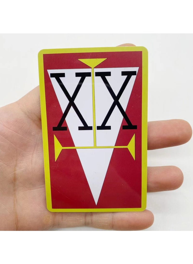 Anime X Hunter License Card Cosplay Kurapika PVC Cards Collection Props  - Image 1