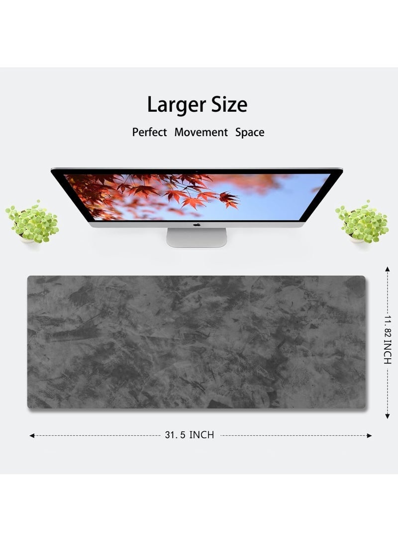 يوجا Large Desk Mouse Pad, Waterproof Gaming Mouse Pad, 800 x 300 x 3mm, 31.5 x 11.8 x 0.157in, Gaming Mouse Pad, XXL Desk Mat, Non-Slip Desk Mat, XL Gaming Mouse Pad, Thick Rubber Desk Pad Mouse Pad, Suitable for Gaming, Office, and Home Use - Image 2