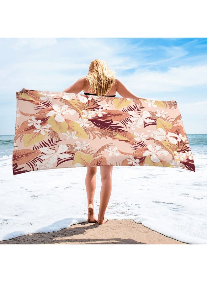 Anna Ultra-Fine Microfiber 3D Quick-Dry Beach Towel - Image 1