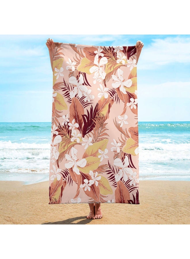 Anna Ultra-Fine Microfiber 3D Quick-Dry Beach Towel - Image 3
