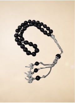 MISK Luxurious black rosary with stones and distinctive design | For Hajj and Umrah | For gifts | For Eid  - Image 2