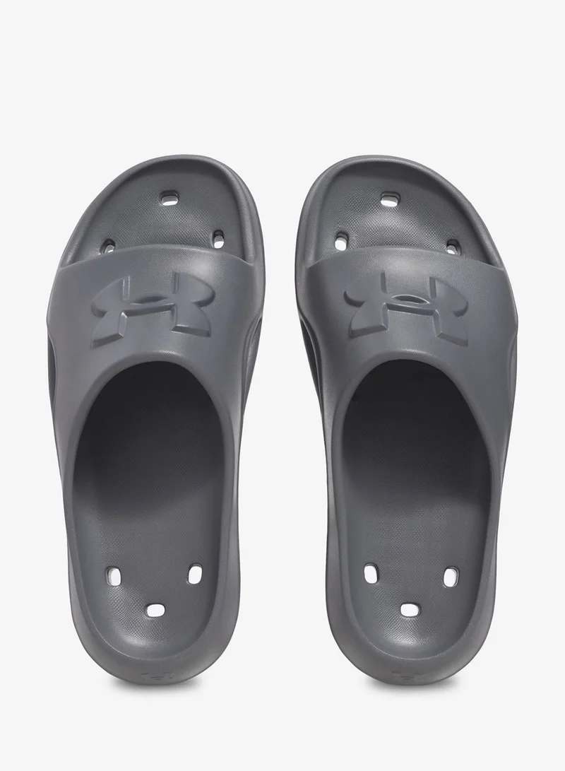 UNDER ARMOUR Grey Men's Locker V Slides for Men | Best Price UAE