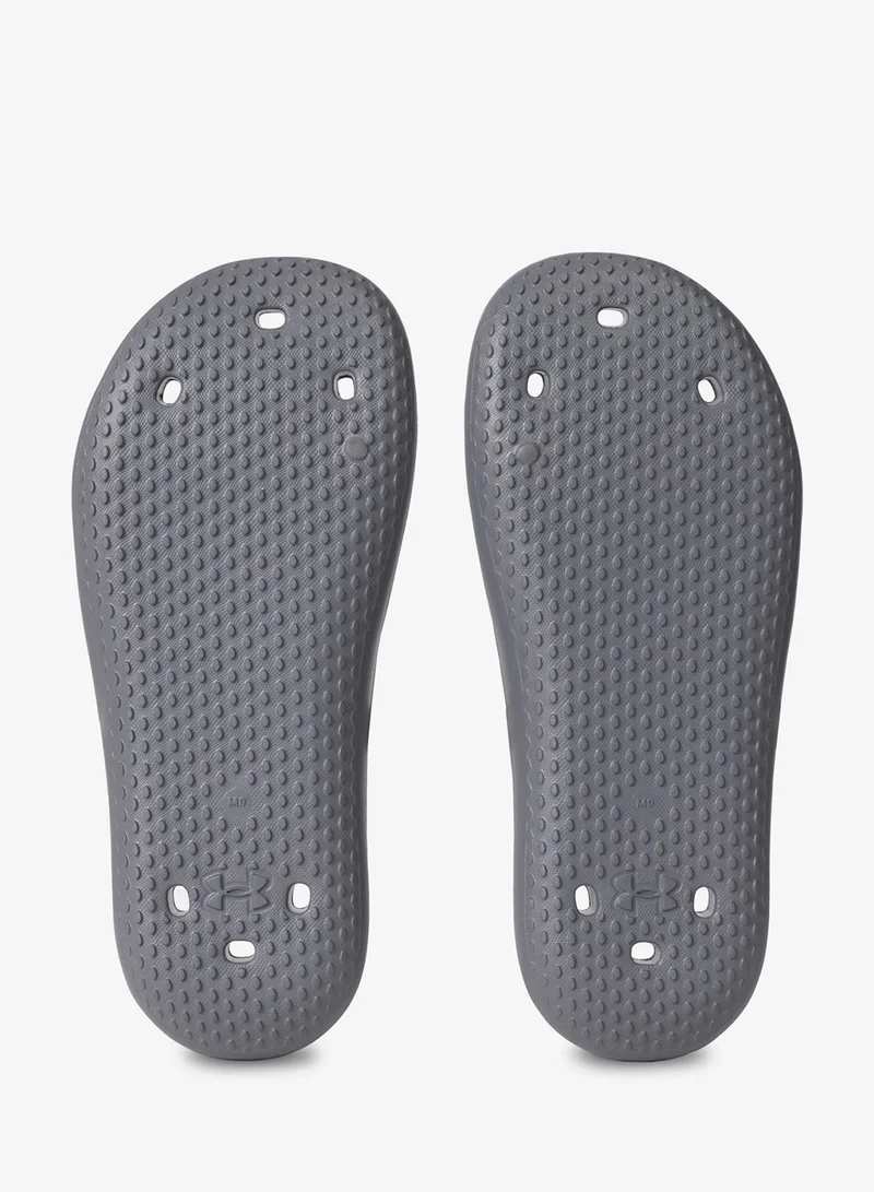 UNDER ARMOUR Grey Men's Locker V Slides for Men | Best Price UAE