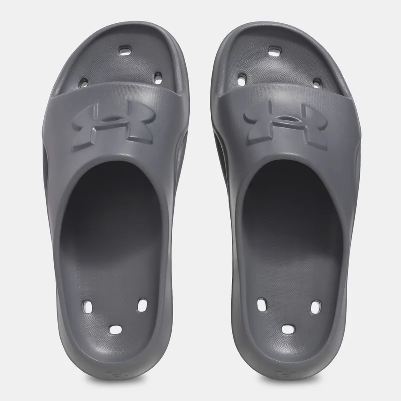Under Armour Grey Men's Locker V Slides for Men | Best Price UAE